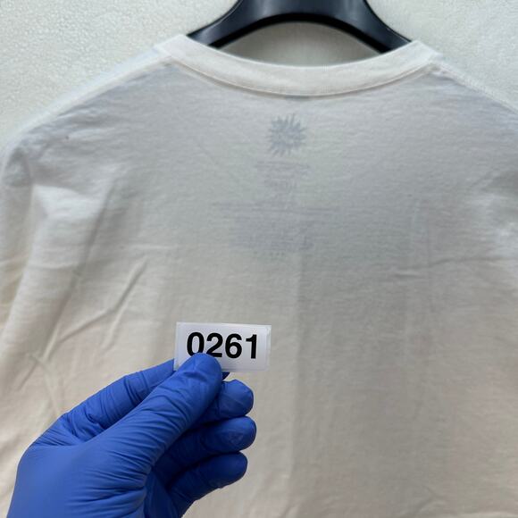 THE GRINCH T Shirt XL by Hybrid Apparel White Chirstmas Graphic - Picture 7 of 7